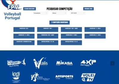 Competicoes Nacionais Volleyball Portugal APIs