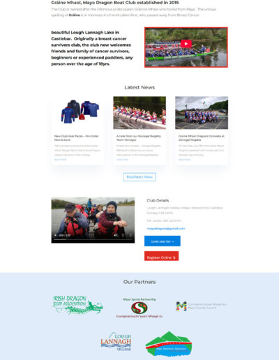 Mayo Dragon Boat Club member of Irish Dragon Boat Association