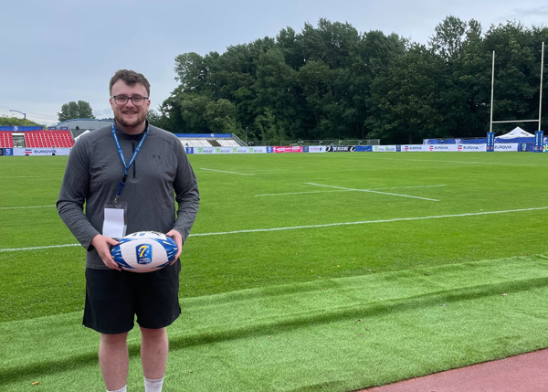 SportLoMo on the Ground at the Rugby Europe 7s Championships