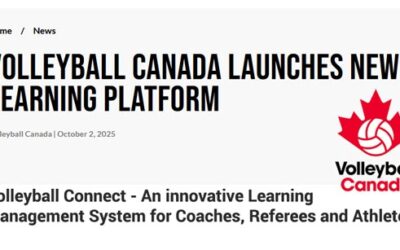Volleyball Canada launches ‘Volleyball Connect’ Learning Management System —powered by SportLoMo